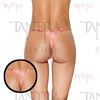 Tanga premium color coral con moño